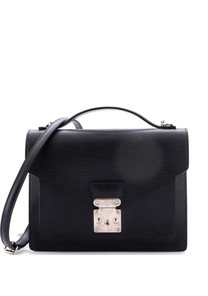 Louis Vuitton Pre-Owned Monceau Handbag Epi Leather crossbody bag - Black