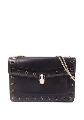 Bvlgari Pre-Owned Serpenti Forever chain shoulder bag - Black