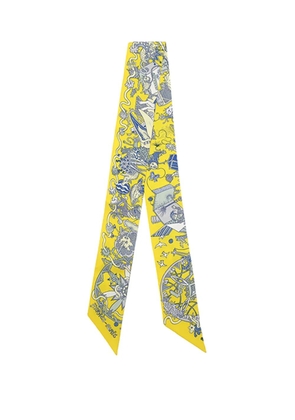 Hermès Pre-Owned 1990-2026 La Folle Parade Silk Twilly Scarf scarves - Multicolour