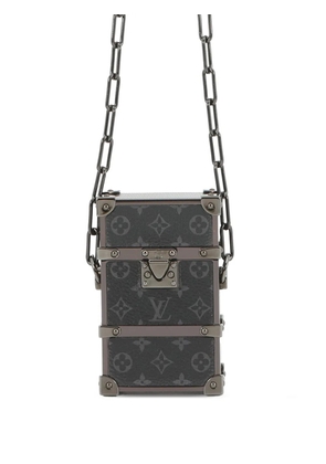 Louis Vuitton Pre-Owned 2021-2026 Monogram Eclipse Trunk Box Pouch crossbody bag - Black