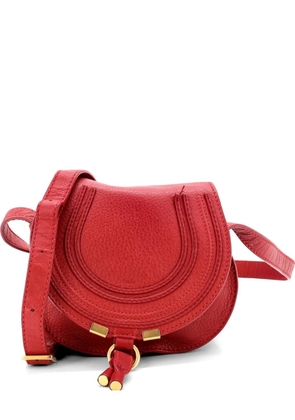 Chloé Pre-Owned Marcie Leather Mini crossbody bag - Red