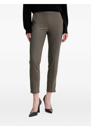 Morgan welt-pocket trousers - Green