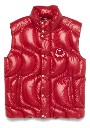 Palm Angels x Moncler Gwenyth gilet - Red