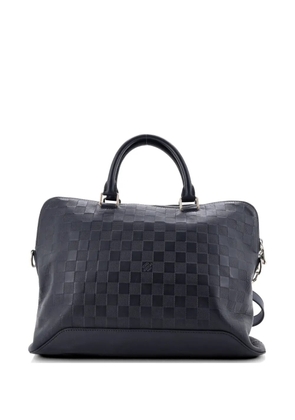 Louis Vuitton Pre-Owned Avenue Soft Briefcase Damier Infini Leather business bag - Blue