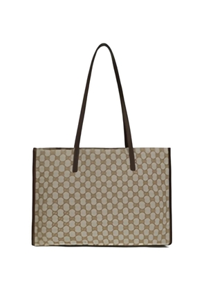 Gucci large GG Supreme Londra tote bag - Brown