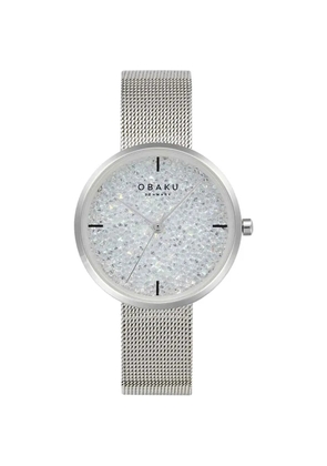 OBAKU Glimmer 32mm watch - White