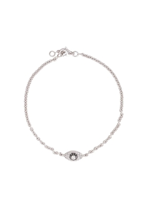ALINKA ALINKA Evil Eye 18kt gold diamond bracelet - Metallic