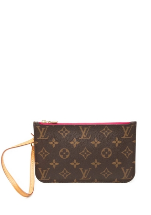 Louis Vuitton Pre-Owned 2017 Monogram Neverfull PM pouch - Brown