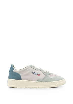 Autry Medalist panelled leather sneakers - Neutrals