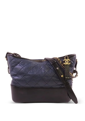 CHANEL Pre-Owned Gabrielle chain shoulder bag - Black