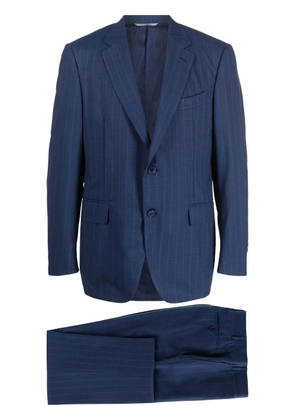 Canali pinstripe single-breasted suit - Blue