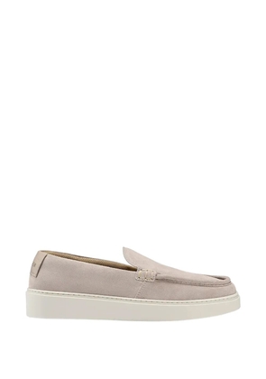 BOGNER suede slip-on loafers - Neutrals