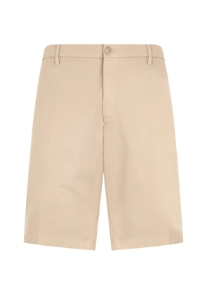 Fedeli zip-fastening shorts - Neutrals