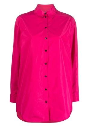Patrizia Pepe buttoned-up long-sleeved shirt - Pink