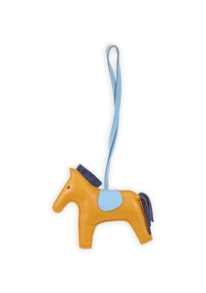 Hermès Pre-Owned 2017 MM Rodeo leather charm - Yellow