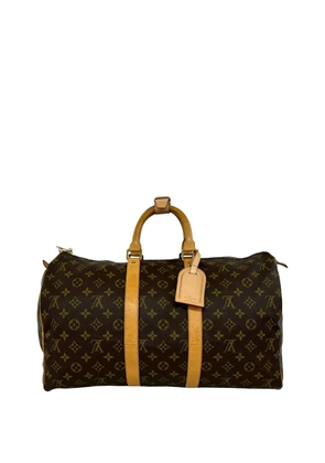 Louis Vuitton Pre-Owned 2001 Monogram Keepall 45 travel bag - Brown