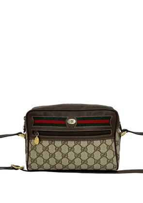 Gucci Pre-Owned 20th Century GG Supreme Web crossbody bag - Neutrals