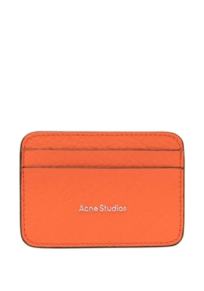 Acne Studios leather card holder - Orange
