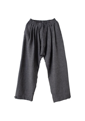 Jan Jan Van Essche striped-pattern trousers - Grey