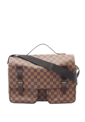 Louis Vuitton Pre-Owned 2002 Damier Ebene Broadway satchel - Brown