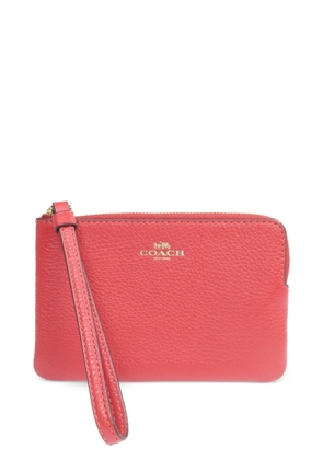 Coach Vintage grained leather pouch bag - Red