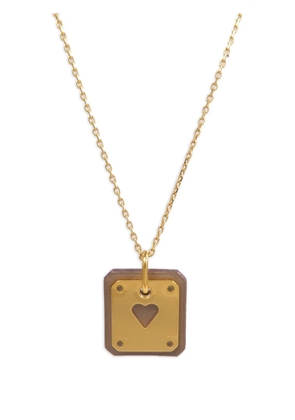 Hermès Pre-Owned 2021 As De Coeur necklace - Gold