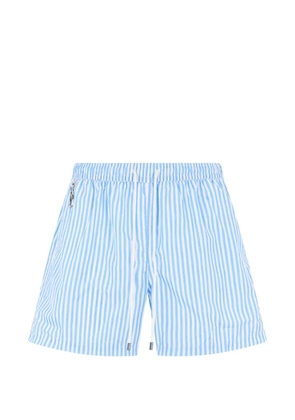 Fedeli striped swim shorts - Blue