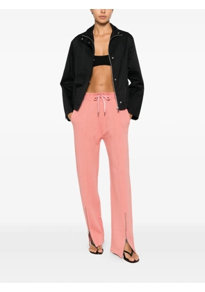 Just Cavalli drawstring zipped-cuff track pants - Pink