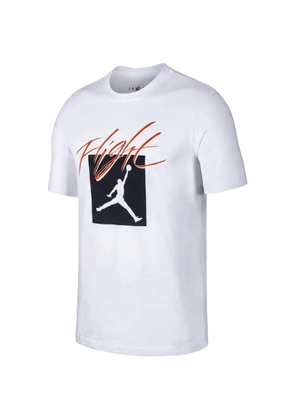 Jordan logo-print T-shirt - White