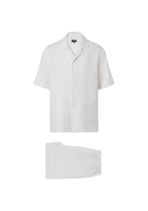 Zegna oasi lino pajamas - Neutrals