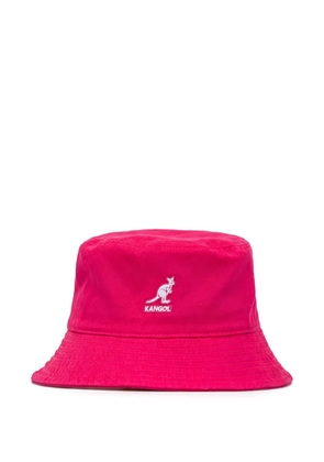 Kangol embroidered bucket hat - Pink