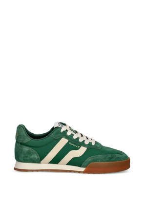Gant logo-print sneakers - Green