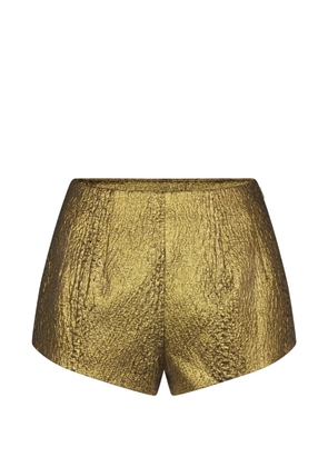 Simon Miller Fleur metallic shorts - Gold