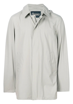 Herno hooded raincoat - Grey