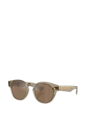 Oliver Peoples Hayton round-frame sunglasses - Neutrals