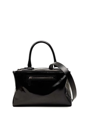 Givenchy Pre-Owned 2016 Medium Textured Patent Pandora satchel - Black