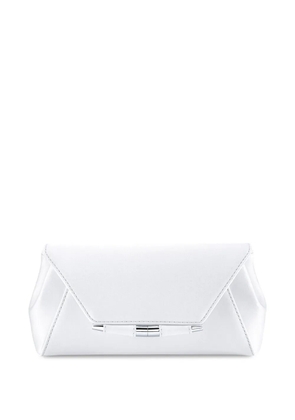 Tyler Ellis small Piper clutch bag - White