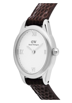 Daniel Wellington mini Ophelia lizard-texture 26mm watch - White