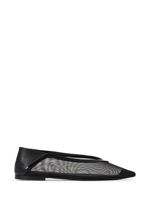 ANINE BING Aneka Babouche - black - White