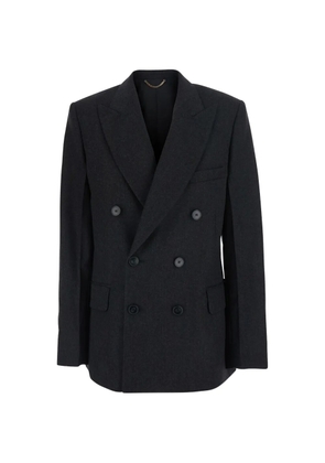 Victoria Beckham double-breasted wool blazer - Grey