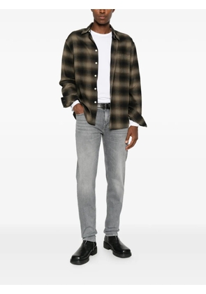 7 For All Mankind whiskering-effect jeans - Grey