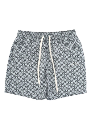 Les Deux patterned sea swim shorts - Green
