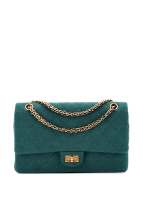 CHANEL Pre-Owned Reissue 2.55 Flap Bag Quilted Jersey 226 shoulder bag - Green