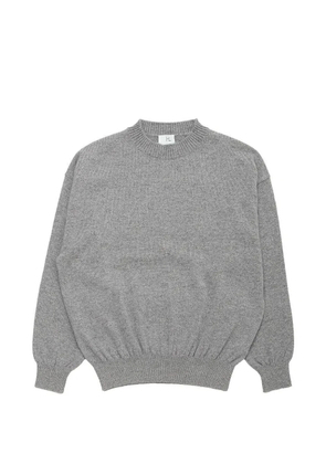 HERILL ribbed-trim cashmere sweater - Grey