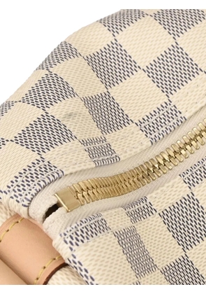 Louis Vuitton Pre-Owned 55 Damier Azur Keepall Bandouliere duffle bag - Neutrals