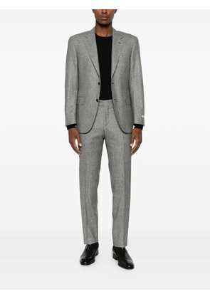 Canali Prince of Wales check suit - Grey