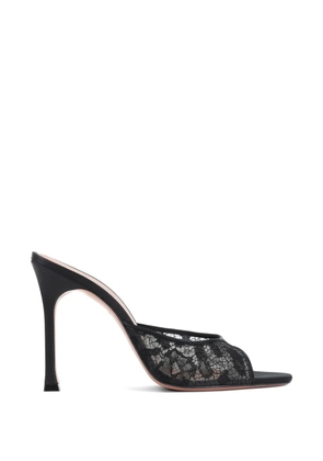 Amina Muaddi Alexa Lace 95 pumps - Black