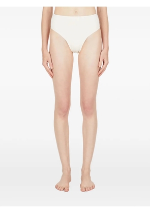 St. Agni Ziah high-waisted bikini bottoms - White