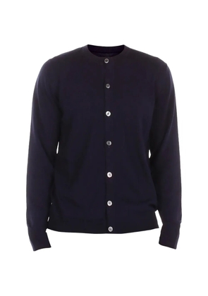 ALPHA STUDIO Korean regular-fit cardigan - Blue