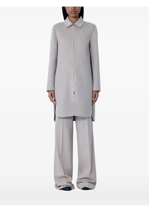 Max Mara zipped collared coat - Neutrals